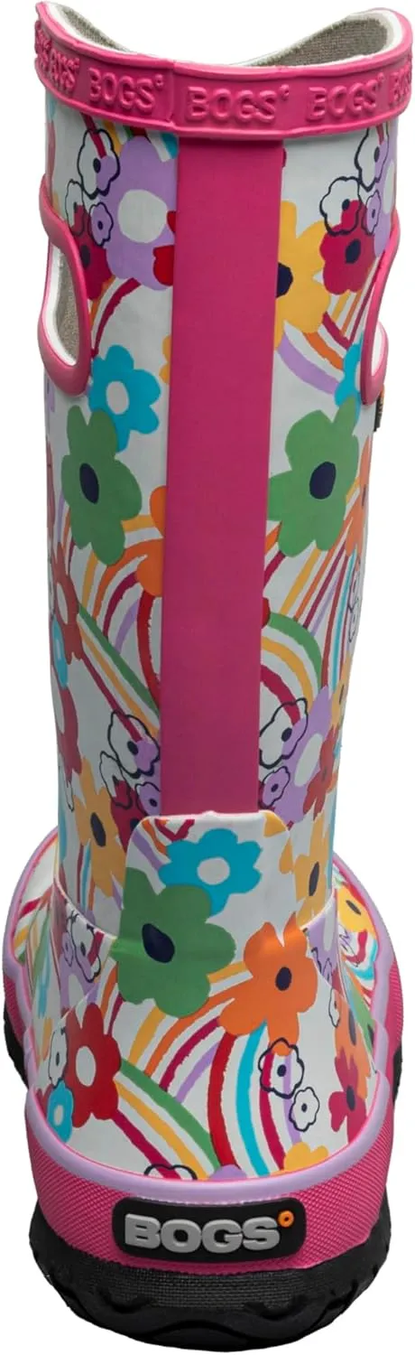 BOGS Rain Boots Rainbow Flower (Toddler/Little Kid/Big Kid)