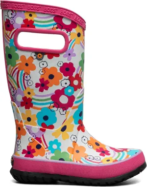 BOGS Rain Boots Rainbow Flower (Toddler/Little Kid/Big Kid)