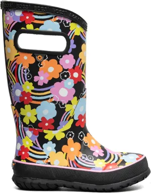 BOGS Rain Boots Rainbow Flower (Toddler/Little Kid/Big Kid)