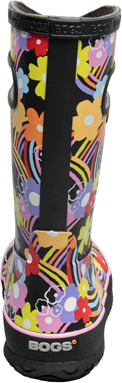 BOGS Rain Boots Rainbow Flower (Toddler/Little Kid/Big Kid)