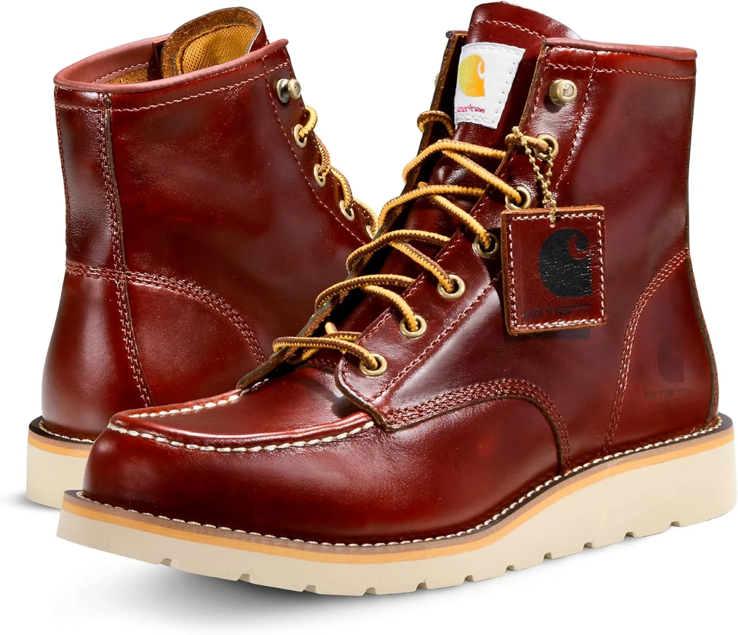 Carhartt Men's 6" Moc Wedge Soft Toe Fw6076 Ankle Boot