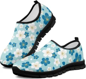 Creative Plants Print Loafers for Women Lightweight Slip On Shoes Low Tops Casual Sneakers for Daily Wear Breathable Walking & Traveling