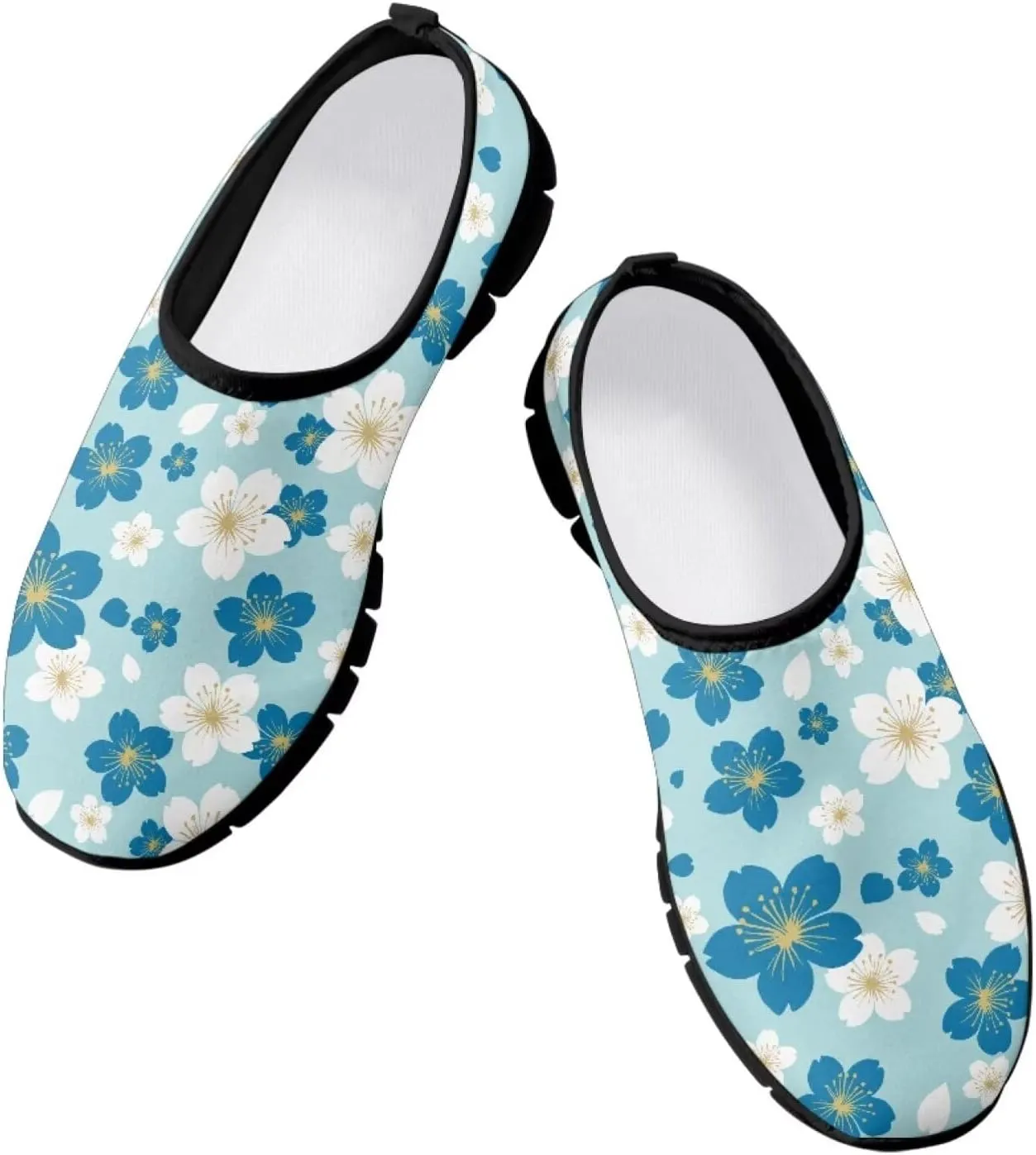 Creative Plants Print Loafers for Women Lightweight Slip On Shoes Low Tops Casual Sneakers for Daily Wear Breathable Walking & Traveling