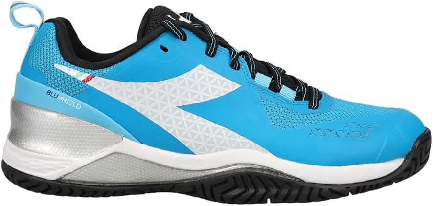 Diadora Mens Blushield Torneo Ag Tennis Sneakers Shoes - Blue - Size 6 M