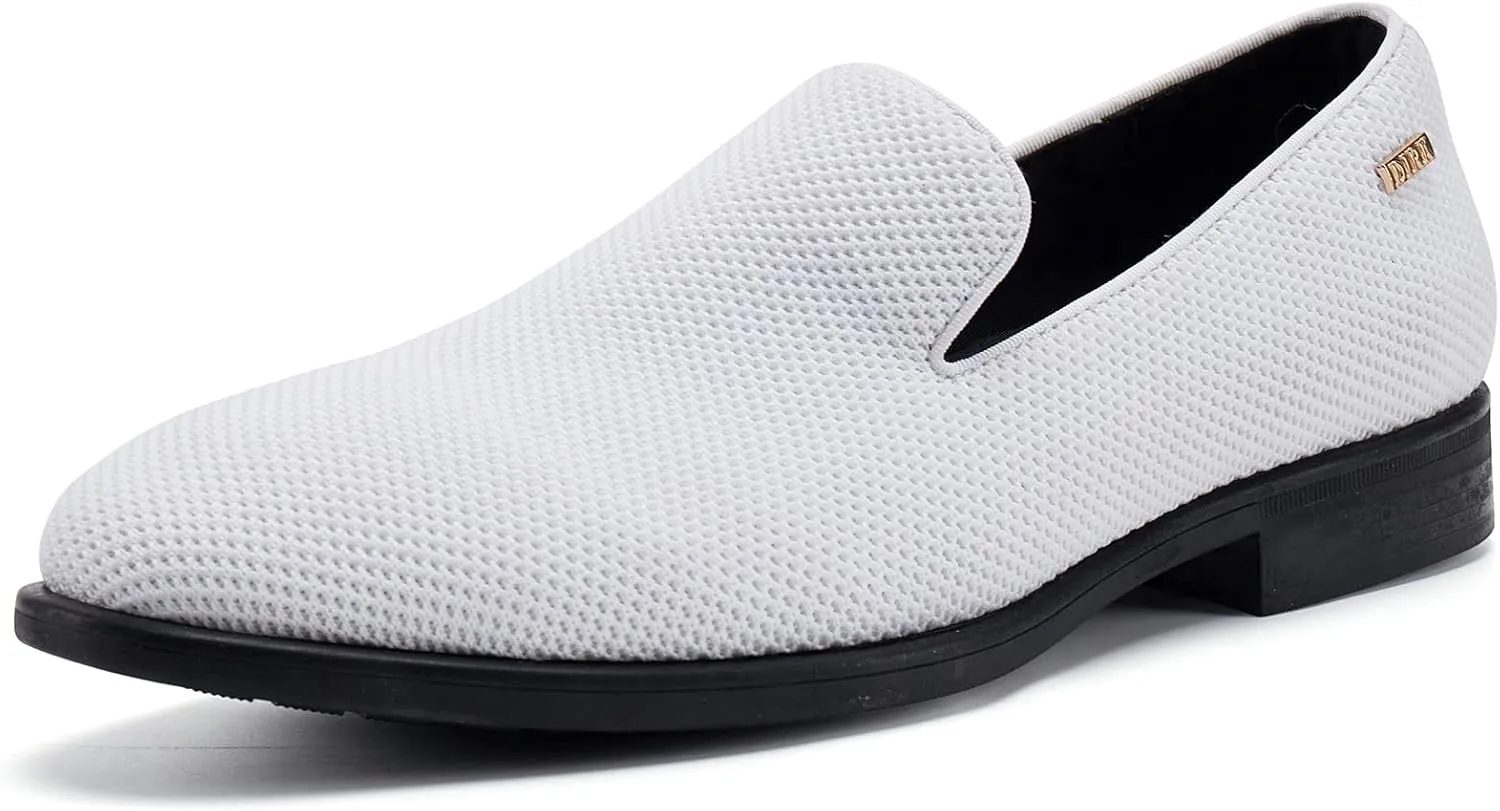 Dirk Dress Shoes for Men Tuxedo Shoes Slip-On Loafer Casual Oxford Shoes Fashion Lightweight
