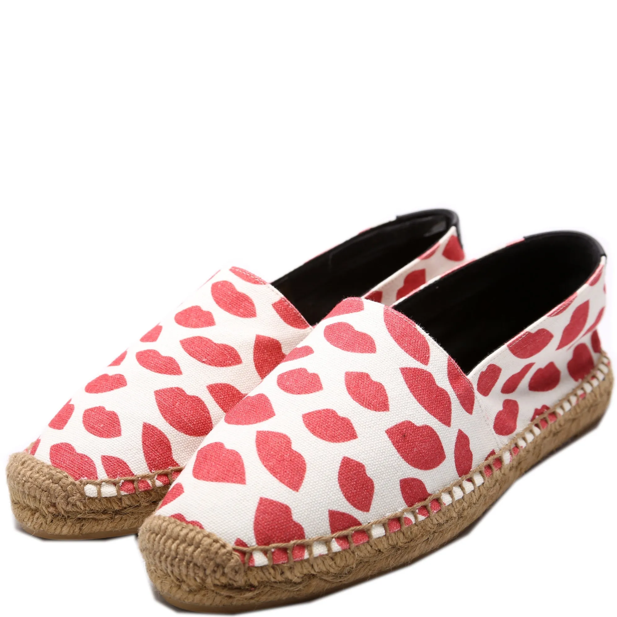 Espadrilles Lips Canvas Size 37.5
