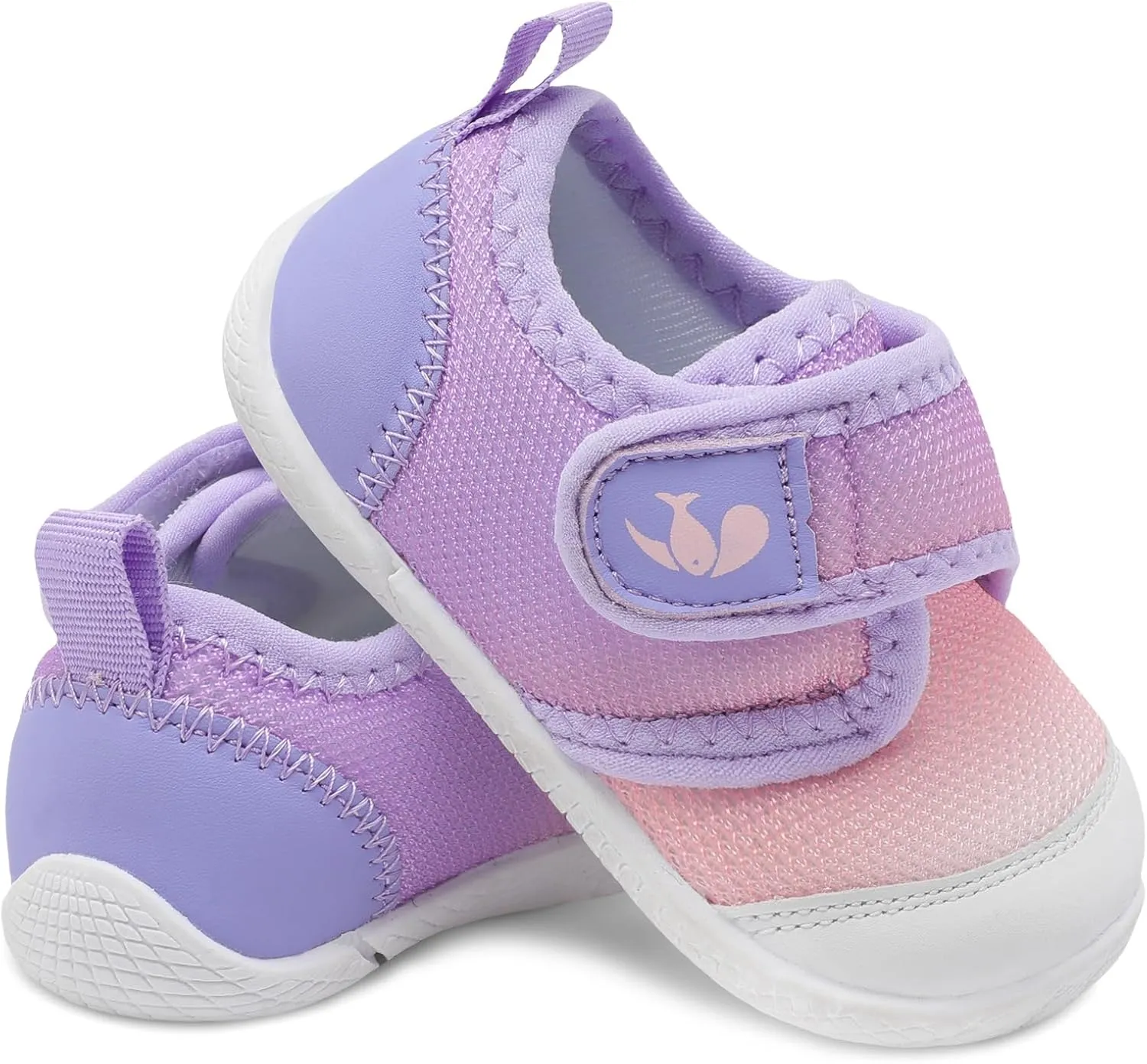 FEETCITY Baby First Walking Shoes Boys Girls Infant Sneakers Crib Shoes Breathable Lightweight Slip On Shoes