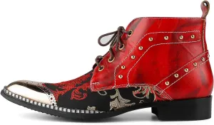 For Men Ankle Boots Club Party Holiday Show For Office Genuine Leather The First Layer Of Cowhide Pure Leather