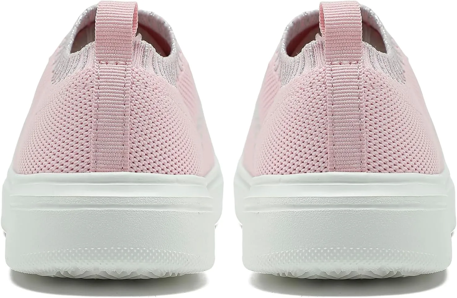 Girls White Running Shoes - Lightweight Breathable Sneakers for Kids and Toddlers - Mesh Casual Sports Tennis Shoes