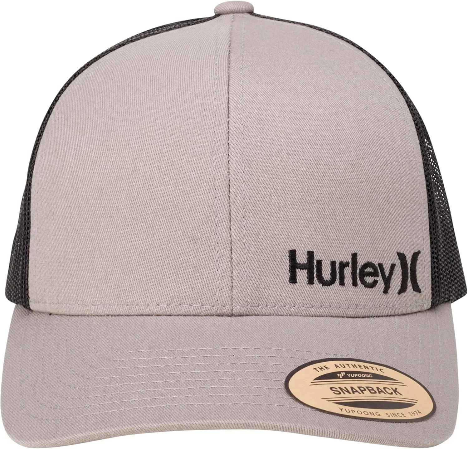 Hurley Men's Trucker Hat - Corp Snap Back Comfortable Curved Bill with Adjustable Snap Closure - Trucker Hats for Men