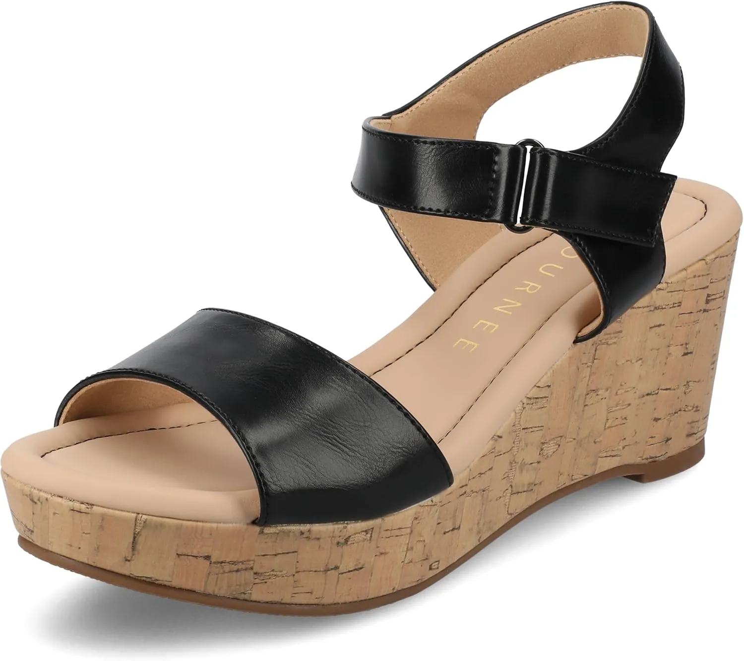 Journee Collection Women's Ranae Wedge Sandal