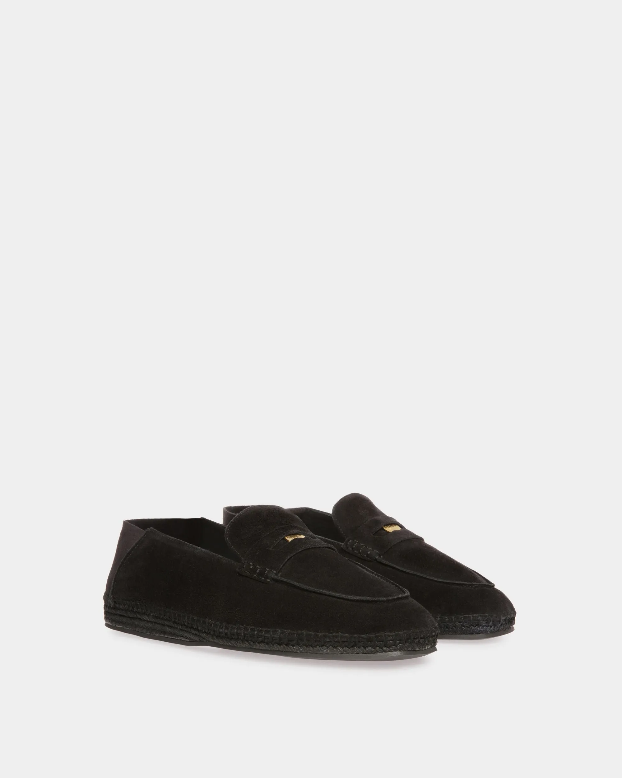 Karakas Espadrilles In Black Leather