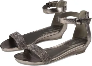 Kenneth Cole Reaction Great Viber Jewel Pewter Metallic 5.5 M