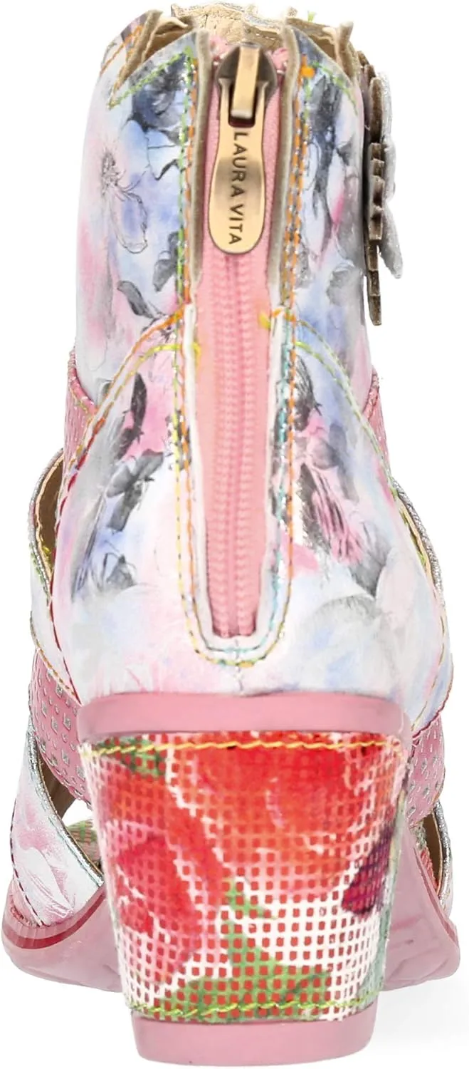Laura Vita Women's Open Wedge Sandals Peeptoe