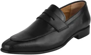 LIBERTYZENO Mens Penny Genuine Leather Adults Loafers Slip On Shoes for Easter Gift