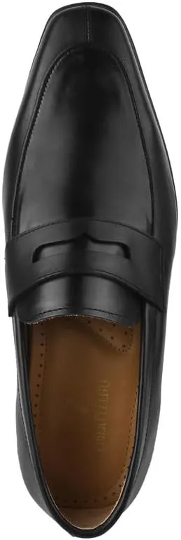 LIBERTYZENO Mens Penny Genuine Leather Adults Loafers Slip On Shoes for Easter Gift