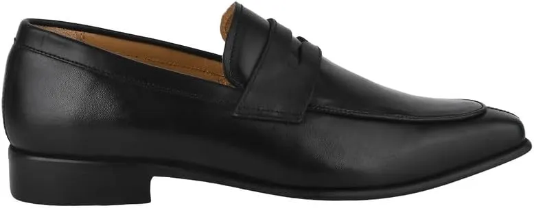 LIBERTYZENO Mens Penny Genuine Leather Adults Loafers Slip On Shoes for Easter Gift