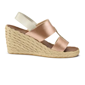 Lile Wedge - Copper / Tan