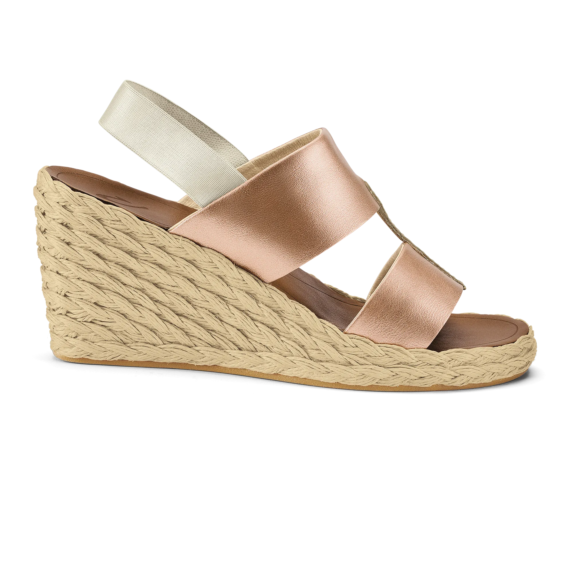 Lile Wedge - Copper / Tan