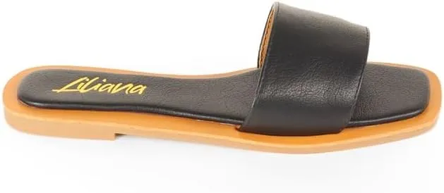 Liliana Footwear Women's Slip-on Sandals, MINDEE-2