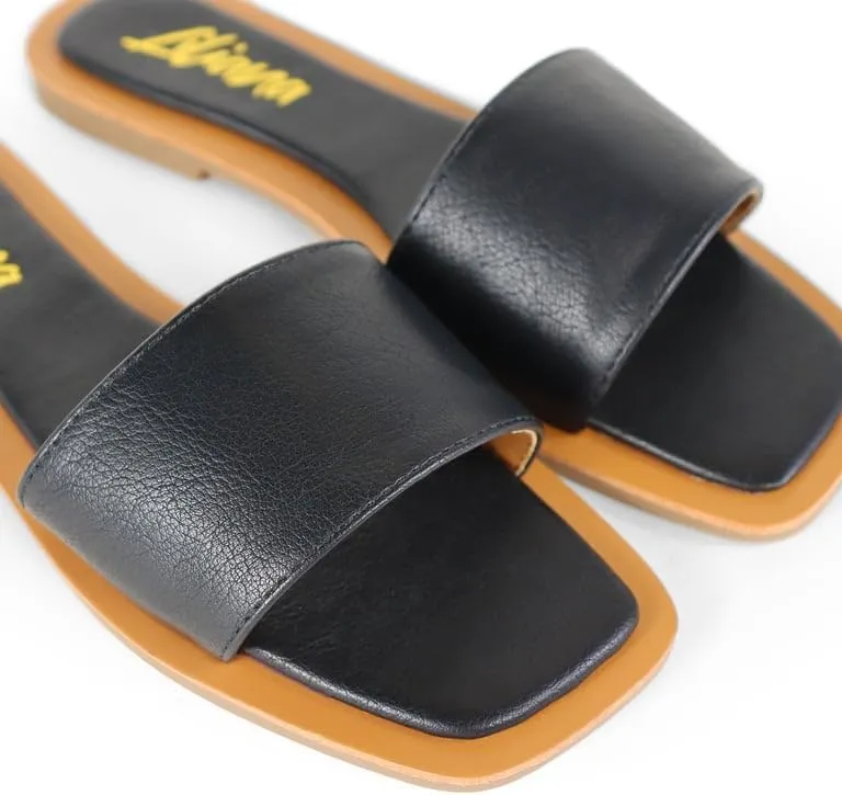 Liliana Footwear Women's Slip-on Sandals, MINDEE-2