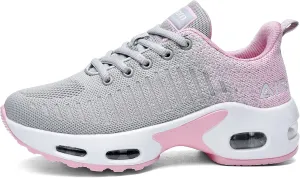 MAFEKE Women Athletic Running Shoes Tennis Breathable Lightweight Fashion Walking Jogging Sneakers
