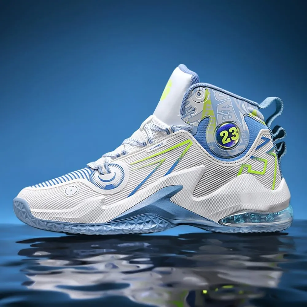 Men's Casual Breathable Trend Sports Basketball Sneakers Running Shoes