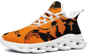 Mens Jesus Running Shoes Lightweight Casual Walking Sneakers Non Slip Gym Training Breathable Jogging Shoe for Women