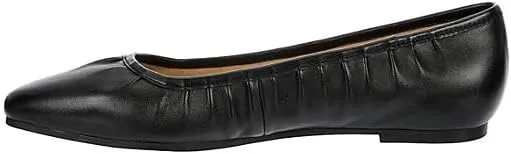 Michael By Michael Shannon Ashley - Women's Closed Pointed Toe Slip-On Leather Ballet Flats