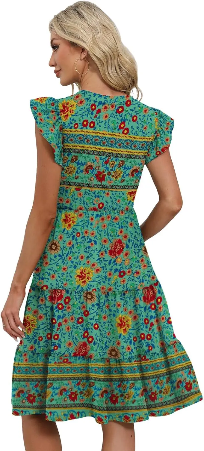 MixShe Summer Dresses for Women 2025 Elegant Classy Casual Fashion Dress S-XXL
