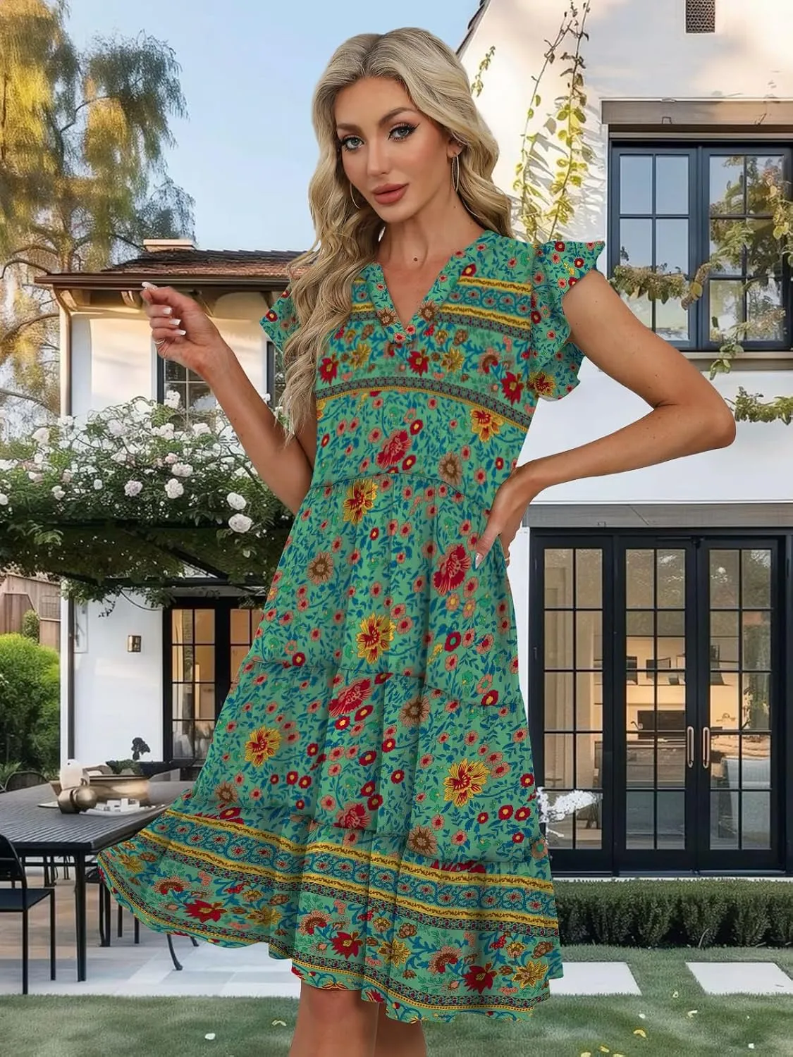 MixShe Summer Dresses for Women 2025 Elegant Classy Casual Fashion Dress S-XXL