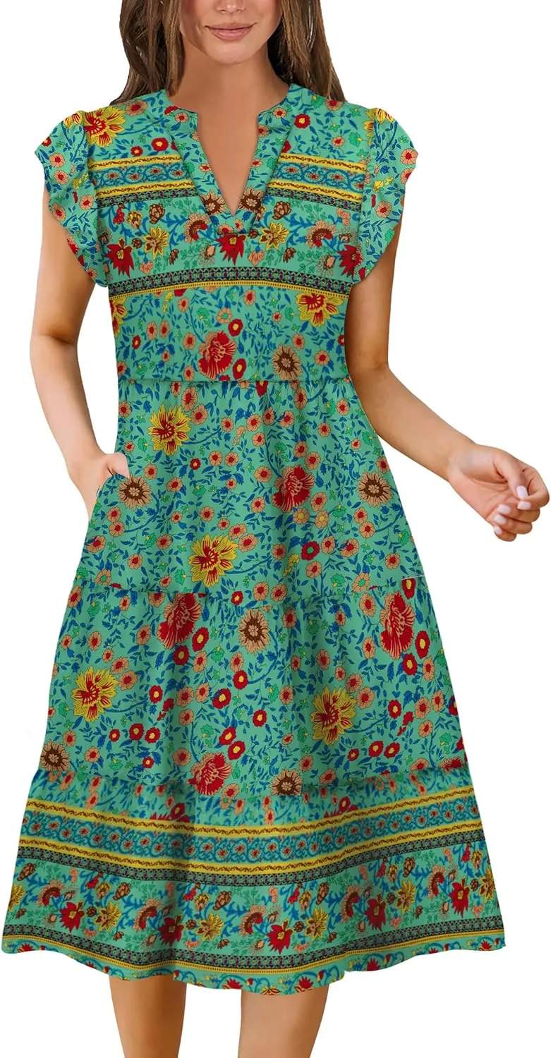 MixShe Summer Dresses for Women 2025 Elegant Classy Casual Fashion Dress S-XXL