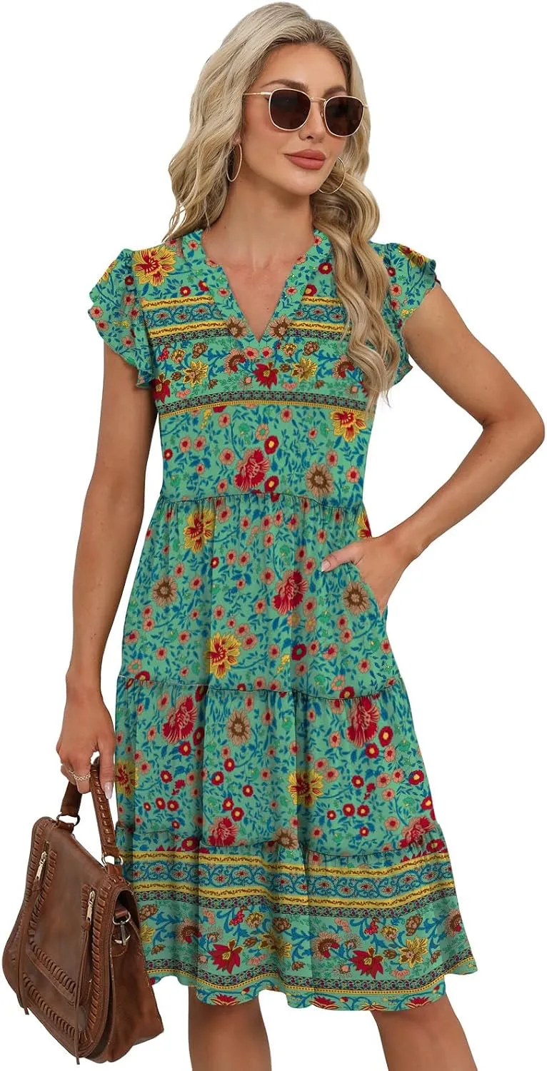 MixShe Summer Dresses for Women 2025 Elegant Classy Casual Fashion Dress S-XXL