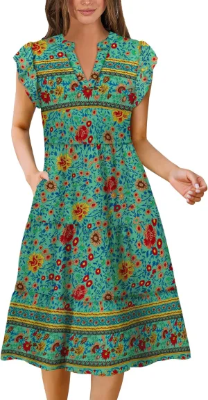 MixShe Summer Dresses for Women 2025 Elegant Classy Casual Fashion Dress S-XXL