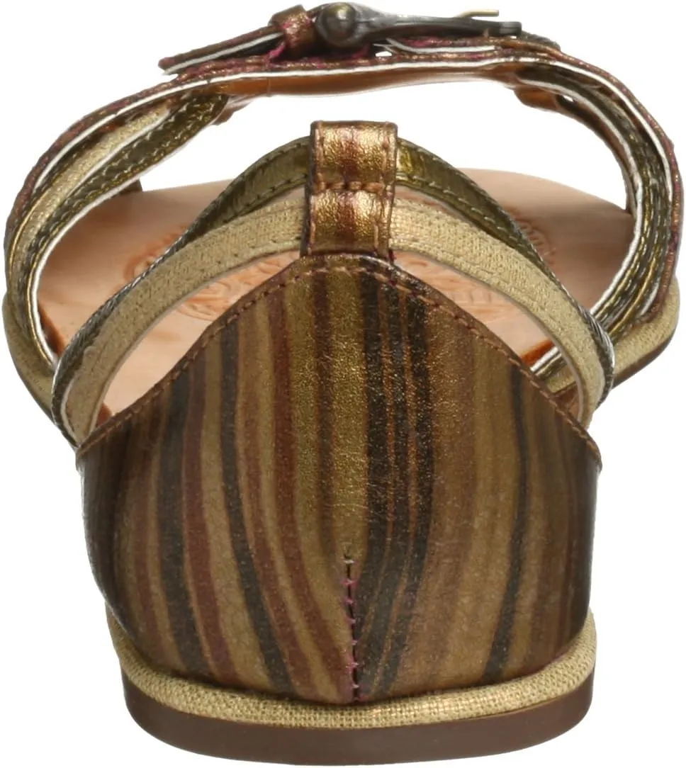 Naughty Monkey Women's Shredded Card Sandal
