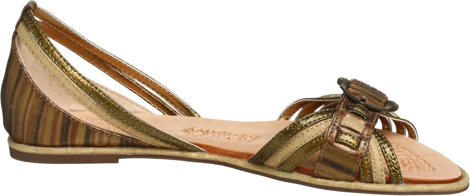 Naughty Monkey Women's Shredded Card Sandal