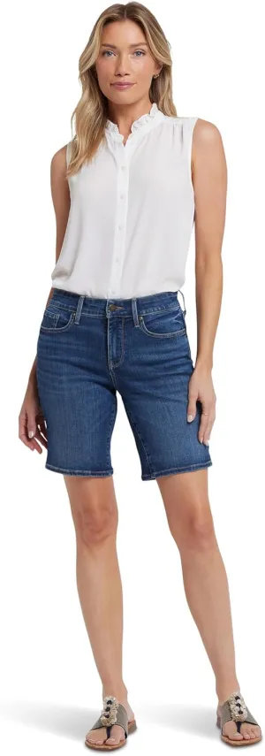 NYDJ Women's Petite Ella Denim Shorts in Rio Rapids
