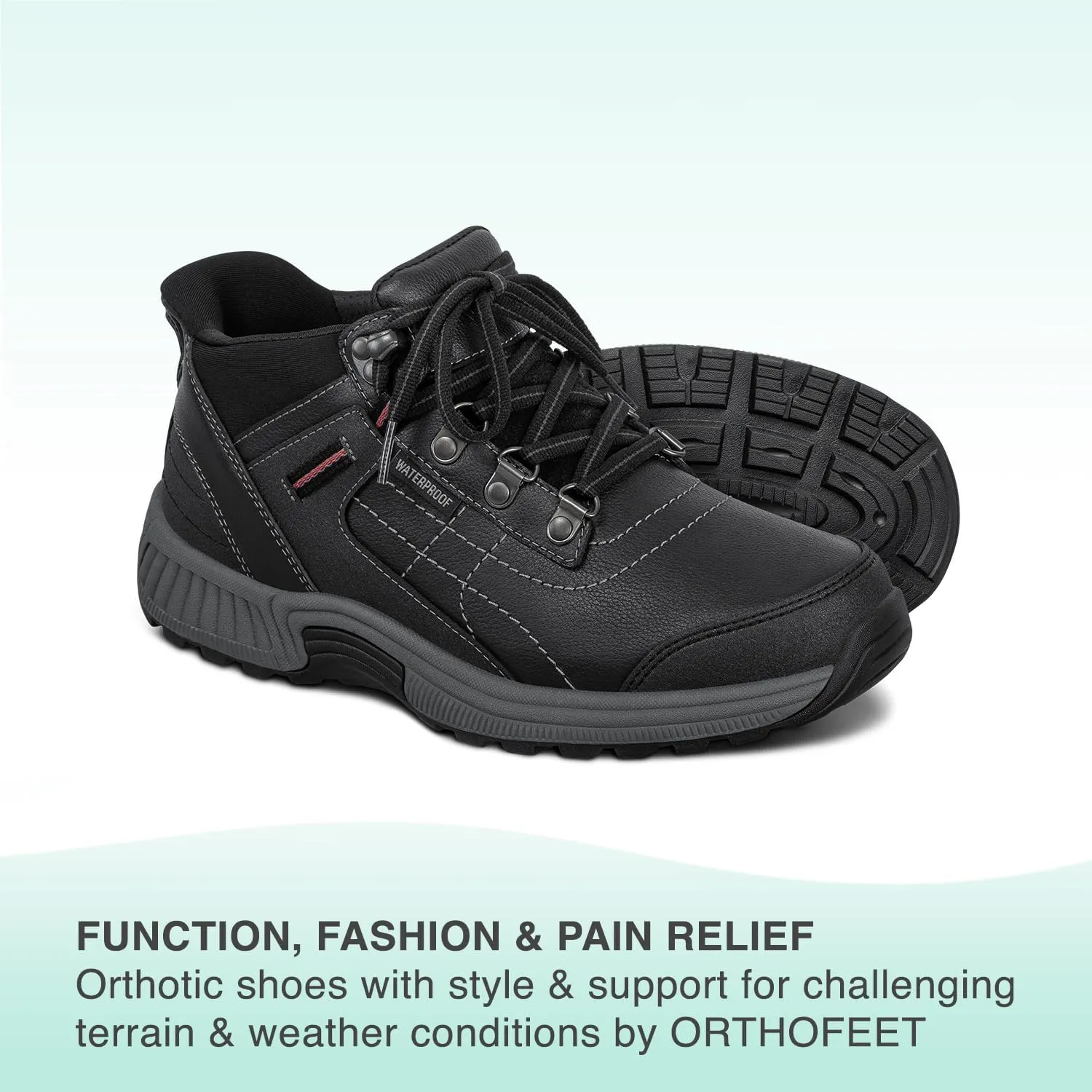 Orthofeet Women's Orthopedic Carmel Hands-Free Boots
