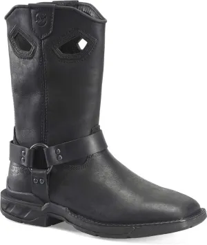 PHANTOM RIDER Men's DH5431 Longranch, Black - 11.5 D