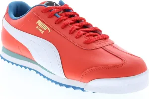 Puma Mens Roma Go for Red Lifestyle Sneakers Shoes 9