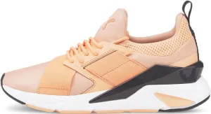 Puma - Womens Muse X5 Pop Shoes, Size: 6.5 M US, Color: Fizzy Melon/Puma White/Puma Black