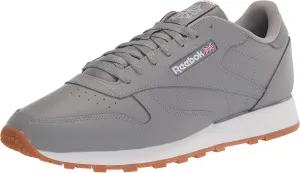 Reebok Unisex Classic Leather Sneakers Legacy, Reefresh Pure Grey/White/Gum, 3.5 US Men