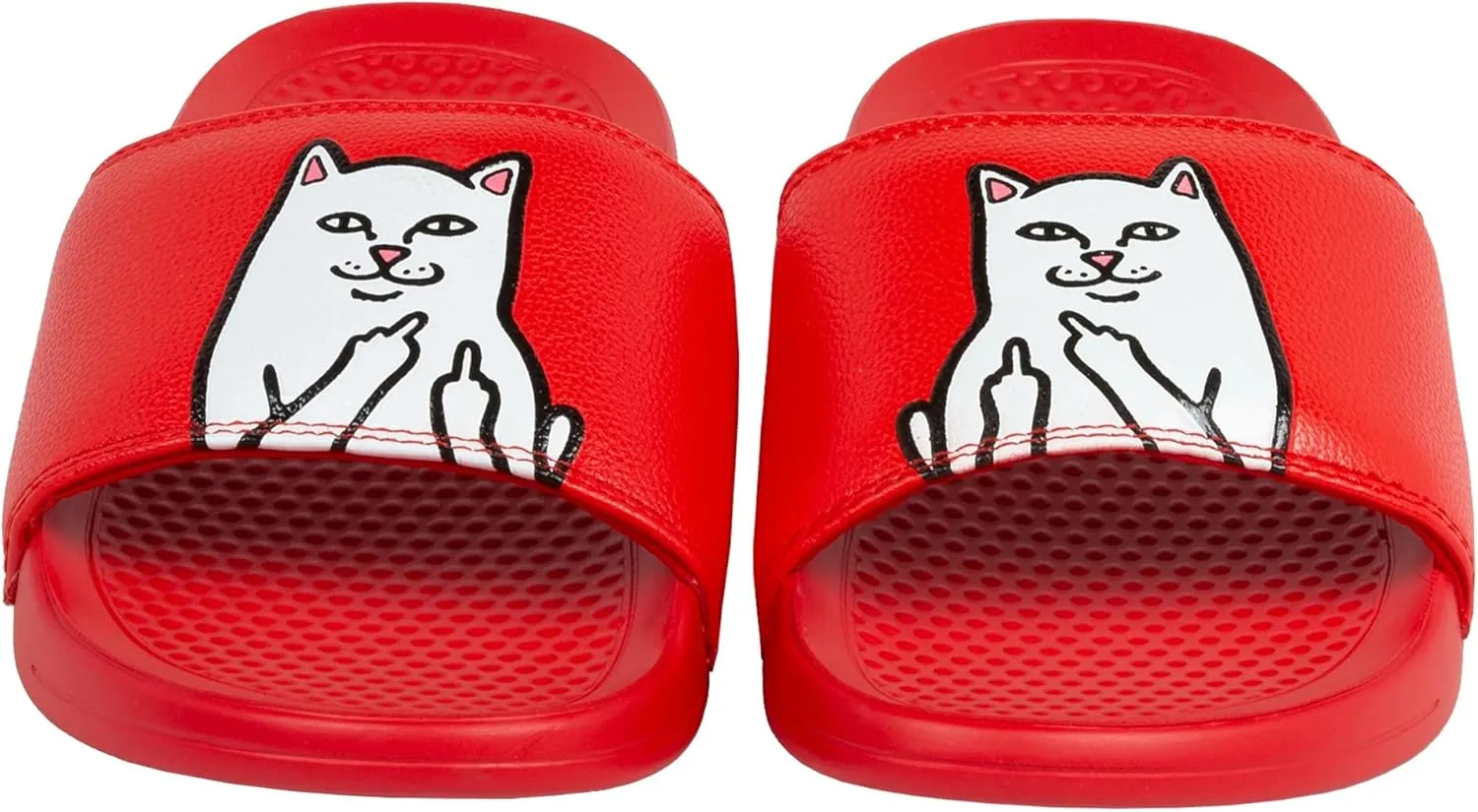 RIPNDIP Lord Nermal Slides, Slippers for Summer, Slip On Shoes, Funny Cat Sandals for Men