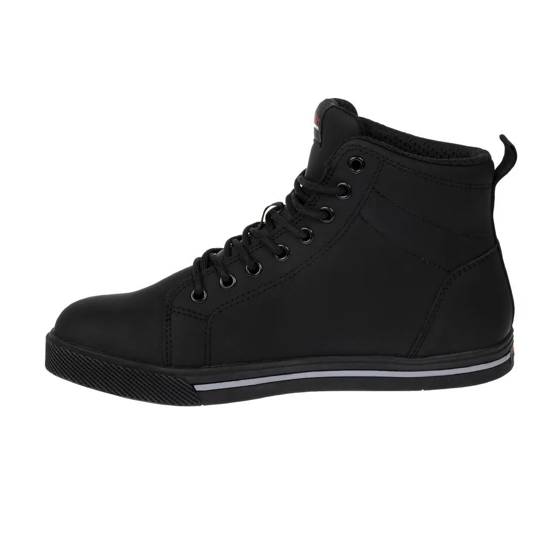 Slipbuster Microfibre Safety Hi Top Boots Matte Black 44
