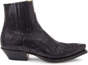 Snip Toe Cowboy Boots for Me,snake Skin Boots Men's,cowboy Boots for Men Pointed Toe,western Cowboy Boots Breathable Casual Comfortable High Top Embroidered Pointed Toe Stitched Oxford Boots