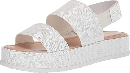 VIA SPIGA Women's V-Gabourey2 City Sandals, Blanc, 5