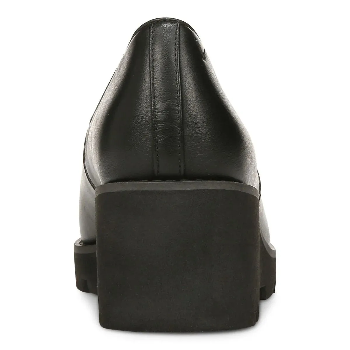 VIONIC WILLA WEDGE BLACK LEATHER