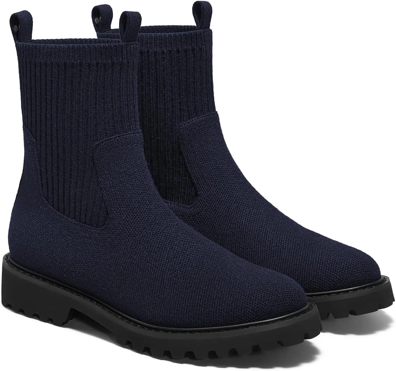 VIVAIA Flora Women's Ankle Boots, Western Waterproof Round-Toe Comfort Business Lug Sole Boots