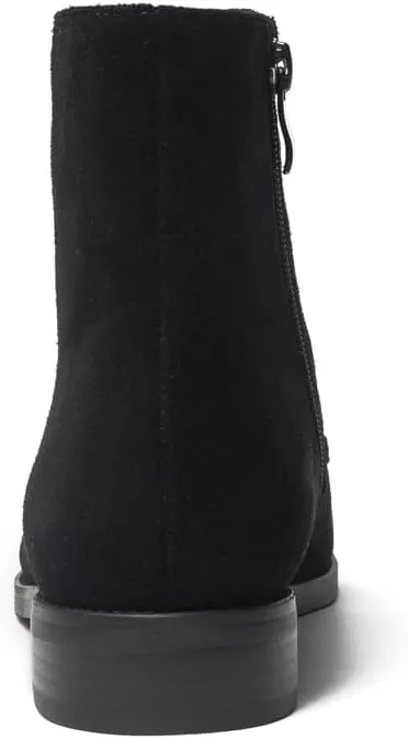 Women's Lace-up Suede Ankle Boots