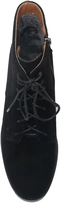 Women's Lace-up Suede Ankle Boots